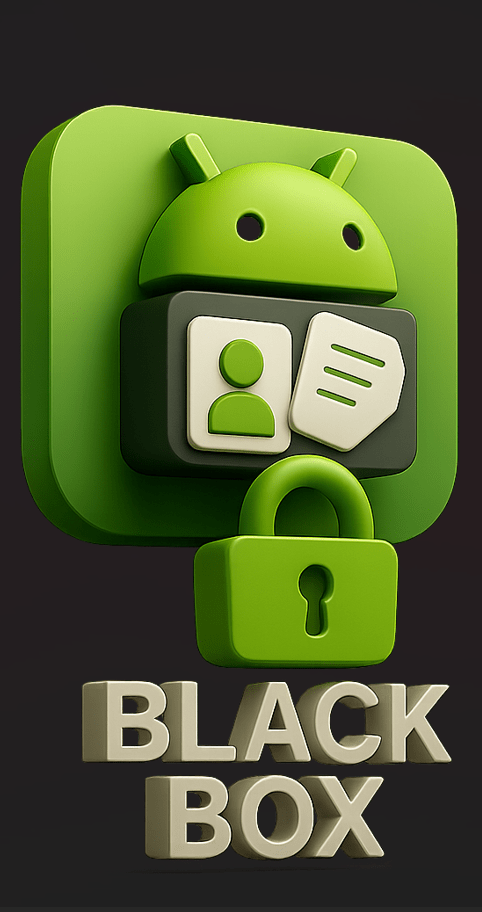 Black Box App Preview – Secure backup and restore for contacts, photos, and files